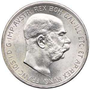 Austria, Franciszek Józef I, 5 koron 1909, Wiedeń