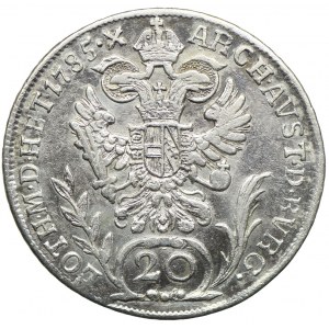 Austria, Józef II, 20 krajcarów 1785, Nagybanya