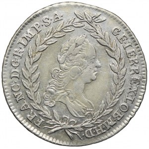 Austria, Franciszek I, 20 krajcarów 1755, Wiedeń