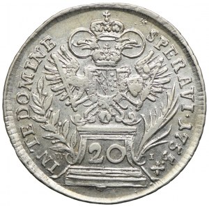 Austria, Franciszek I, 20 krajcarów 1755, Wiedeń