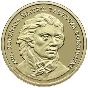 200 złotych 2017, 200 rocznica Śmierci Tadeusza Kościuszki