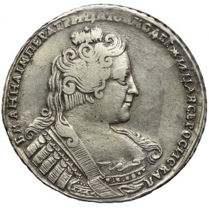 Rosja, Anna, rubel 1733
