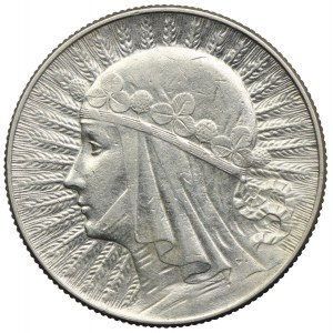 5 złotych 1934, Głowa Kobiety