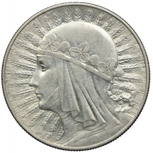 10 złotych 1933, Głowa Kobiety