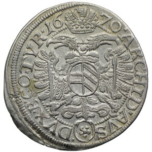 Austria, Leopold I, 3 krajcary 1670, Wiedeń