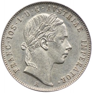 Austria, Franciszek Józef I, 20 krajcarów 1854, Wiedeń