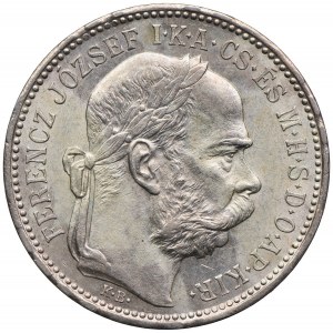 Węgry, Franciszek Józef I, 1 korona 1893, Kremnica