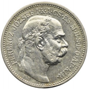 Węgry, Franciszek Józef I, 1 korona 1912, Kremnica