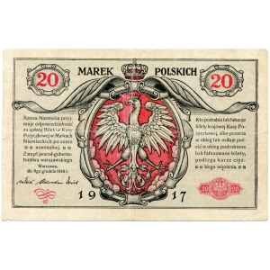 20 Marek Polskich 1916, jenerał, seria A