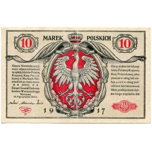 10 marks 1916 General, series A