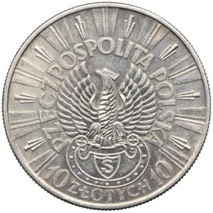 10 złotych 1934, Józef Piłsudski - Orzeł Strzelecki