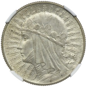 5 złotych 1934, Głowa Kobiety, NGC MS61