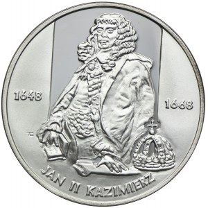 10 złotych 2000, Jan II Kazimierz, półpostać