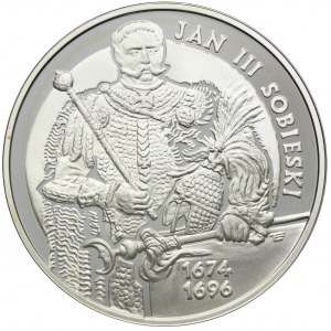10 złotych 2001, Jan III Sobieski, półpostać