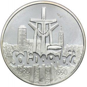 100000 złotych 1990, Solidarność, typ A