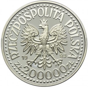 200000 złotych 1993, Kazimierz IV Jagiellończyk, popiersie