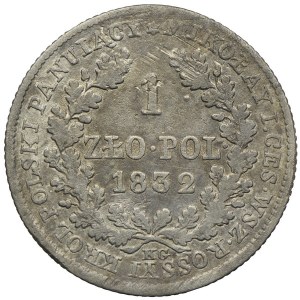 Królestwo Kongresowe, Mikołaj I, 1 złoty 1830 KG, Warszawa