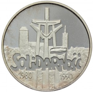 100.000 złotych 1990, Solidarność, (mała)