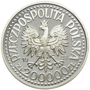 200000 złotych 1993, Kazimierz IV Jagiellończyk, popiersie