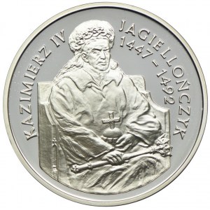 200000 złotych 1993, Kazimierz IV Jagiellończyk, półpostać