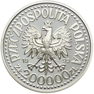 200000 złotych 1993, Kazimierz IV Jagiellończyk, półpostać