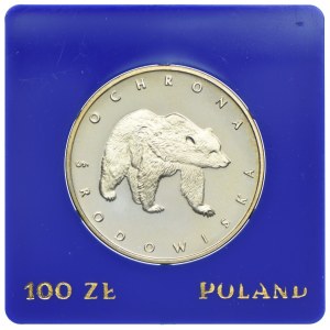 100 złotych 1983, Niedźwiedź