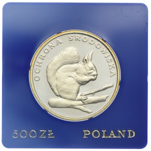 500 złotych 1985, Wiewiórka