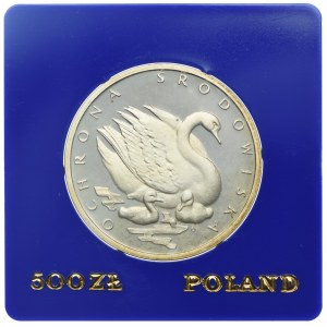 500 złotych 1984, Łabędź