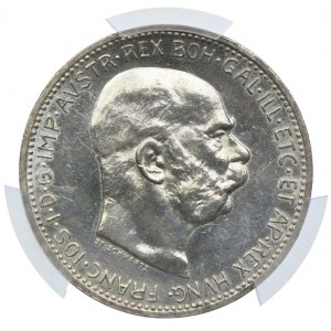 Austria, Franciszek Józef I, 1 korona 1914, PCGS UNC DETAIL