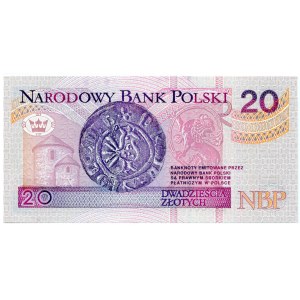 20 złotych 1994, ZA 0007756, seria zastępcza