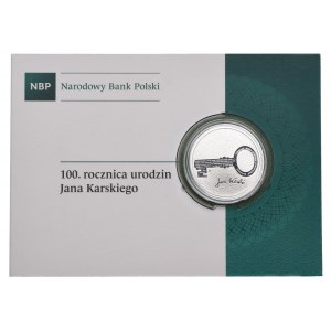 10 złotych 2014, 100. rocznica urodzin Jana Karskiego