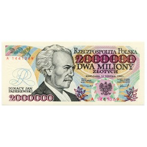 2.000.000 złotych 1992 - A - z błędem