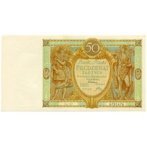 50 złotych 1929 - DF -