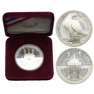 USA, 1 dolar 1984 S, Letnie Igrzyska Olimpijskie-Los Angeles 1984