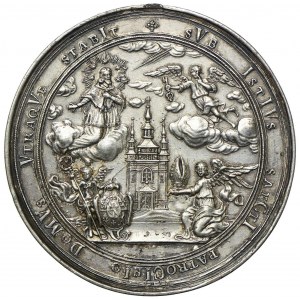 Medal, Ołomuniec 1731, Kardynał Wolfgang Hannibal Schrattenbach