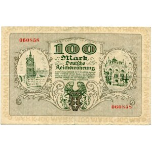 Gdańsk, 100 marek 1922