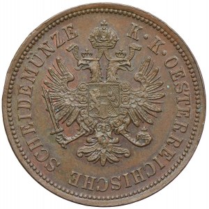 Austria, Franciszek Józef I, 4 krajcary 1860, Wiedeń