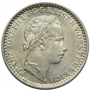 Austria, Franciszek Józef I, 10 krajcarów 1863, Wiedeń