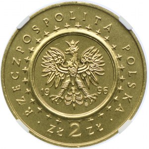 2 złote 1996, Lidzbark Warmiński, NGC MS67