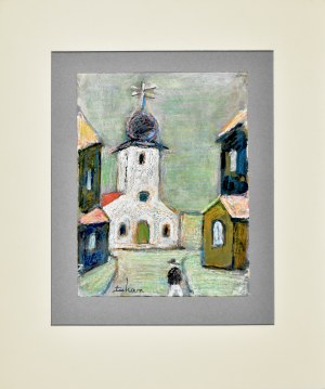 Eugeniusz Tukan - Wolski (1928-2014), Przed kościołem