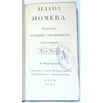 HOMER - ILIADA HOMERA t.3 wyd. 1828r.