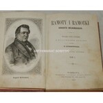 RAMOTY I RAMOTKI Augusta Wilkońskiego T.I-V [komplet] wyd.1873r. drzeworyty