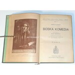 DANTE ALIGHIERI - BOSKA KOMEDIA wyd. 1947 piękna oprawa