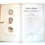 VIREY - HISTORJA OBYCZAJÓW I INSTYNKTU ZWIERZĄT t.1-2 [komplet w 2 wol.] wyd. 1857