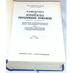 PEIPER - KODEKS POSTĘPOWANIA CYWILEGO cz.1 t.1-2