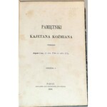 KOŹMIAN- PAMIĘTNIKI KAJETANA KOŹMIANA Oddz.1-2. wyd. 1858