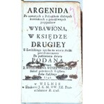 BARCLAI, WYSZYŃSKI - ARGENIDA Wilno 1756