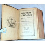 BREWIARZYK TERCYARSKI wyd. 1911