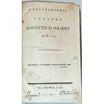 KOŁŁĄTAJ, POTOCKI, DMOCHOWSKI - O UPADKU I USTANOWIENIU KONSTYTUCJI POLSKIEY 3GO MAIA, wyd. 1793