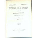 BYRON- WĘDRÓWKI CHILDE-HAROLDA wyd. 1899